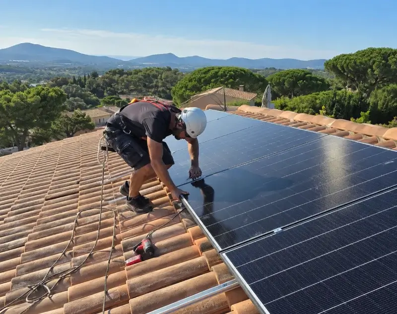 Installateur panneaux solaires Virelade — pose photovoltaïque sur toiture